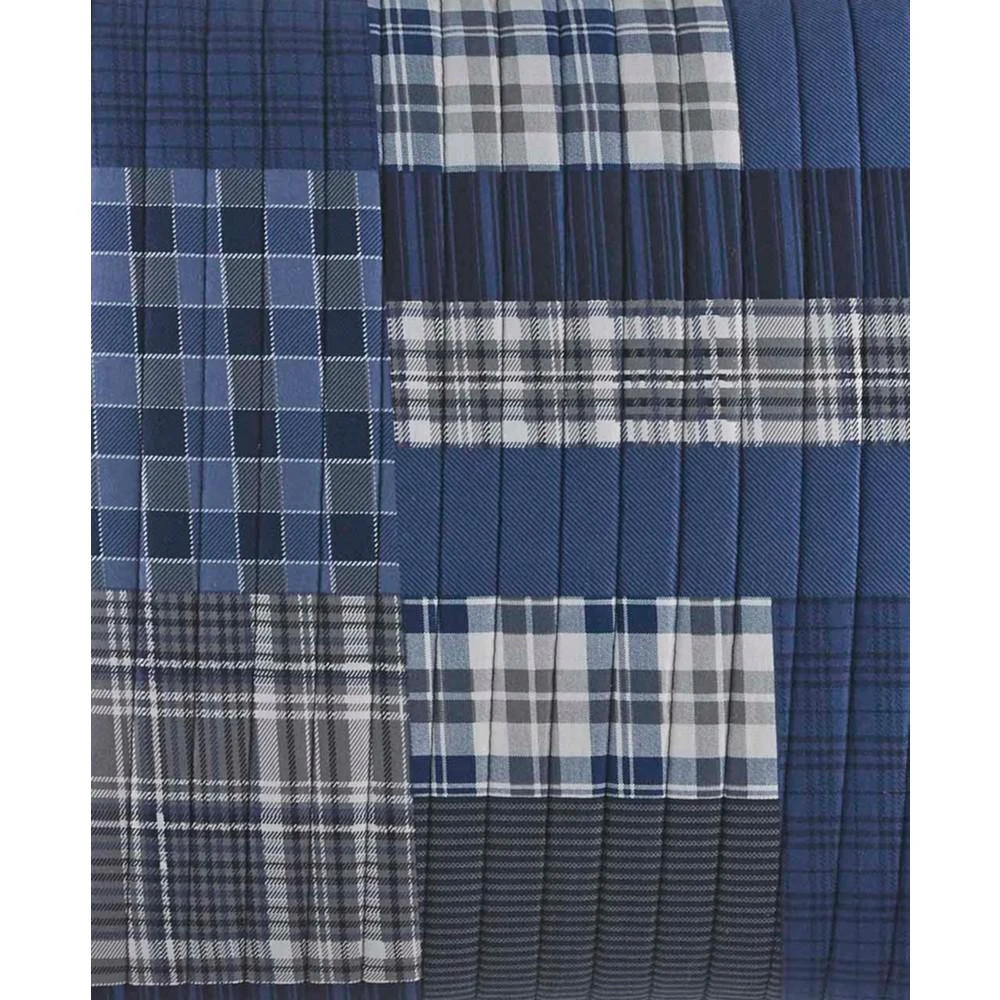 Eastmont Navy Reversible 3-Piece King Quilt Set 商品