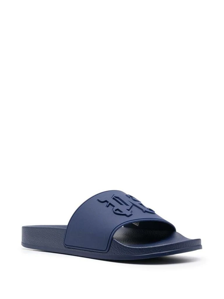 商品Palm Angels|PALM ANGELS Slipper with logo,价格¥1371,第2张图片详细描述