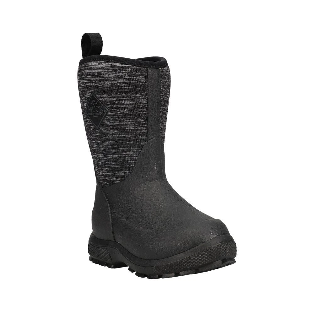 商品Muck Boot|Muck Element Heathered Waterproof Winter Boots (Little Kids/Big Kids),价格¥498,第2张图片详细描述