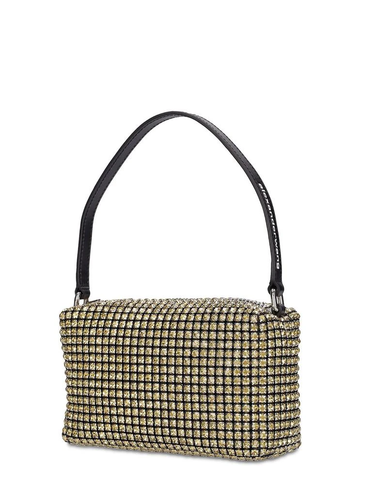 商品Alexander Wang|Medium Heiress Crystal Top Handle Bag,价格¥5351,第3张图片详细描述