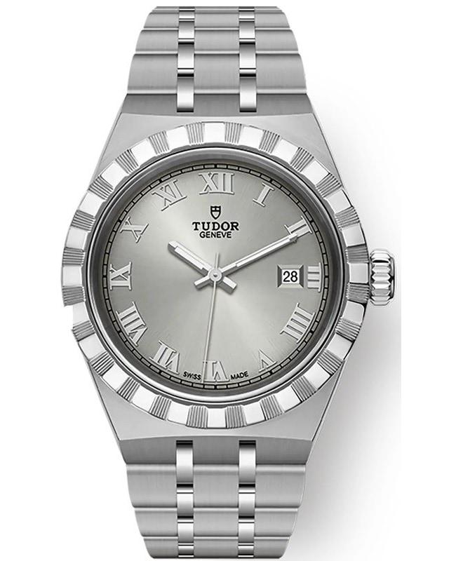 Tudor Royal Silver Dial Stainless Steel Unisex Watch M28300-0001商品第1张图片规格展示