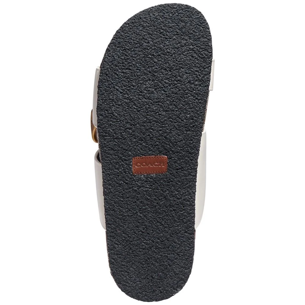 商品Coach|Women's Addison Logo Footbed Sandals,价格¥834,第5张图片详细描述