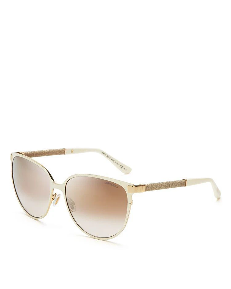 商品Jimmy Choo|Mirrored Posie Sunglasses, 60mm,价格¥2990,第2张图片详细描述