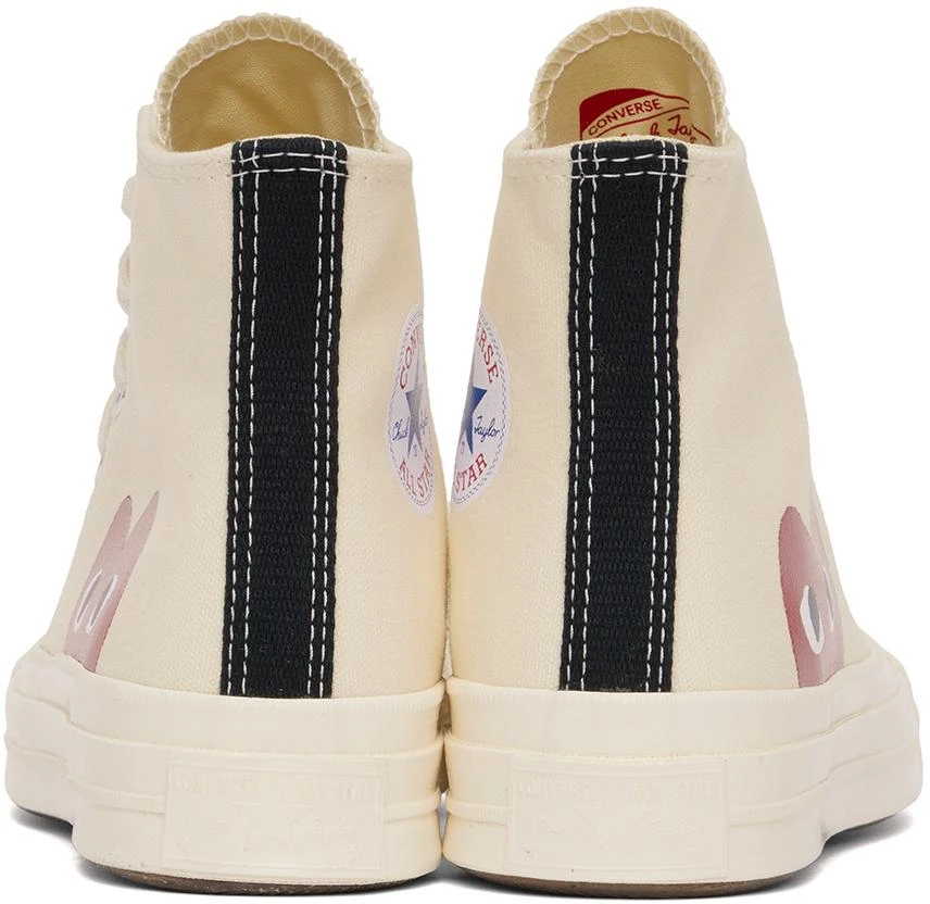商品Comme des Garcons|Off-White Converse Edition Chuck 70 Hi Sneakers,价格¥1248,第2张图片详细描述