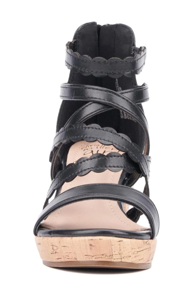 商品OLIVIA MILLER|Kids' Gurly Girl Wedge Sandal,价格¥106,第2张图片详细描述