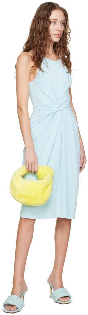 商品Bottega Veneta|蓝色 Twist 连衣裙,价格¥16341,第6张图片详细描述