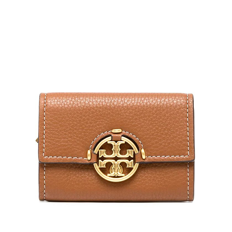 TORY BURCH 棕色女士零钱包 79394-905商品第1张图片规格展示