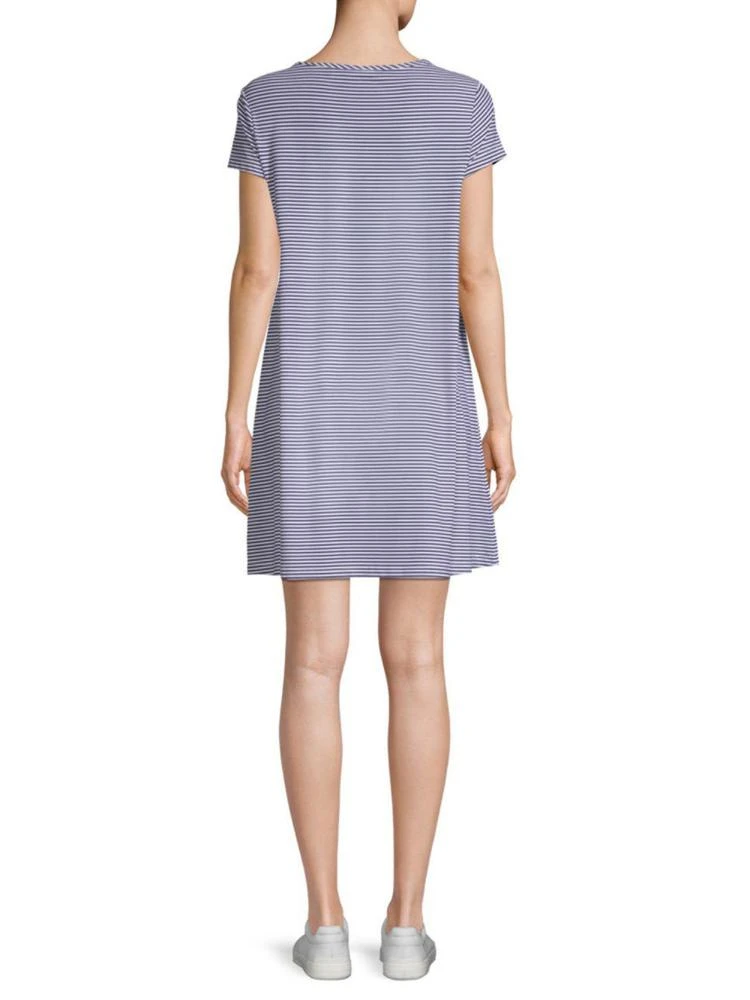 商品Vineyard Vines|Striped Swing T-Shirt Dress,价格¥738,第2张图片详细描述