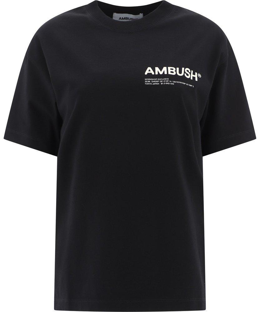 商品Ambush|Ambush Logo Printed Crewneck T-Shirt,价格¥706,第1张图片