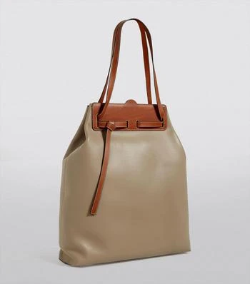 商品Loewe|Leather Lazo Tote Bag,价格¥15835,第3张图片详细描述
