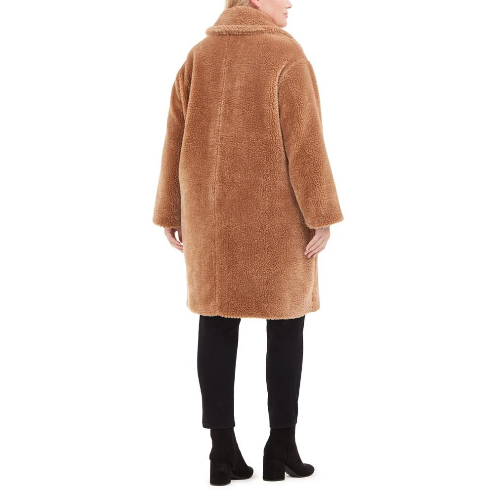 商品Michael Kors|Plus Size Faux-Fur Teddy Coat,价格¥713,第2张图片详细描述