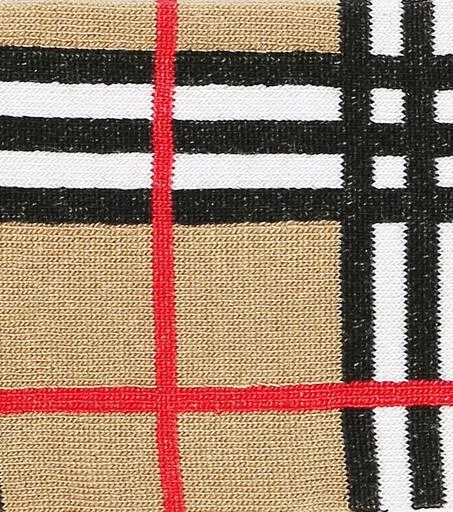 商品Burberry|Vintage Check棉质混纺袜子,价格¥333,第2张图片详细描述