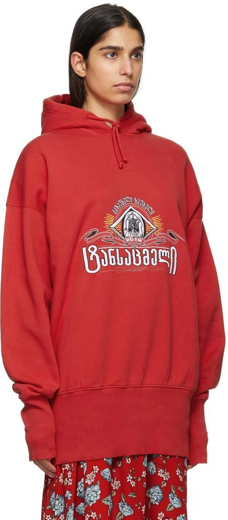 商品Vetements|Red Secret Society Hoodie,价格¥1640,第4张图片详细描述