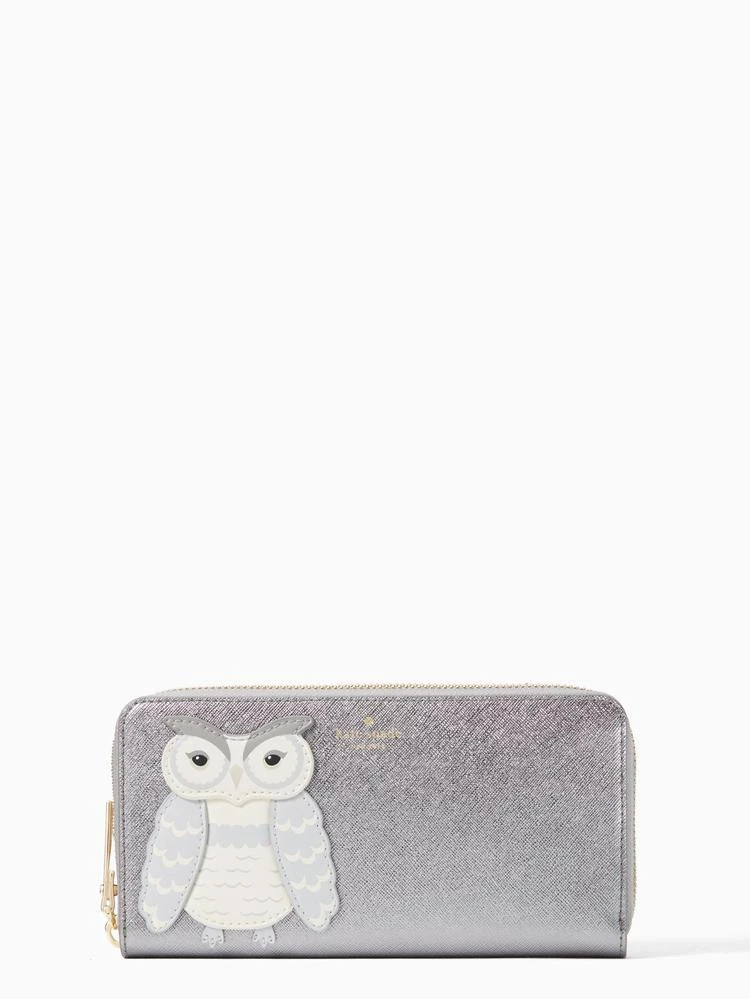 商品Kate Spade|猫头鹰长钱包,价格¥877,第1张图片