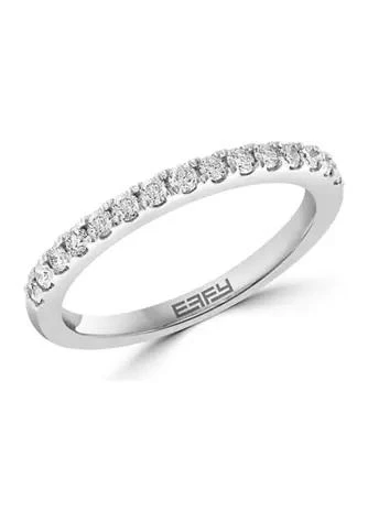 商品Effy|1 4 Ct. T.w. Diamond Band In 14K White Gold,价格¥4983,第1张图片