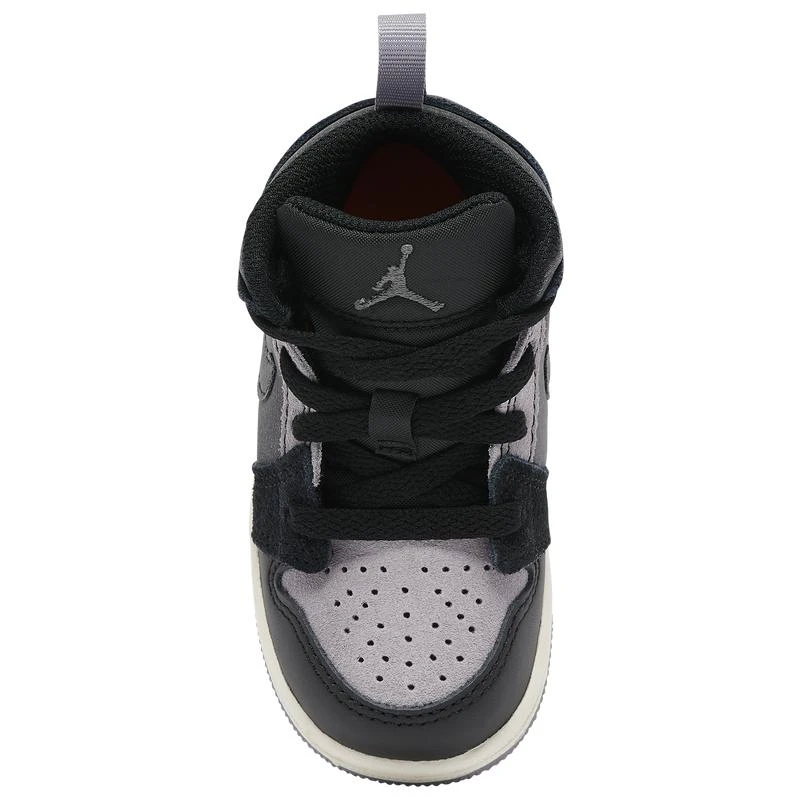 商品Jordan|Jordan AJ 1 Mid SE Craft - Boys' Toddler,价格¥511,第4张图片详细描述