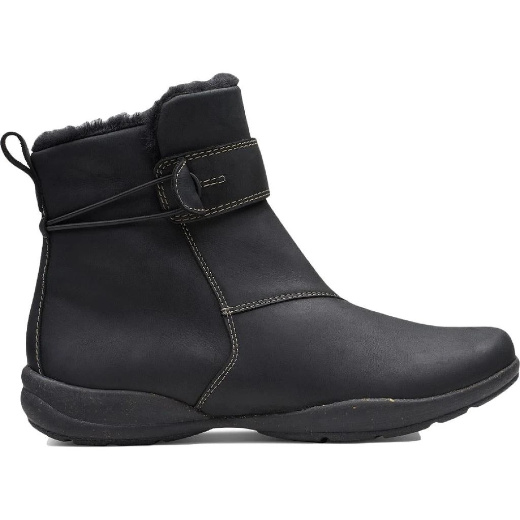 商品Clarks|Clarks Roseville Women's Leather Faux Fur Lined Waterproof Ankle Boot,价格¥335,第2张图片详细描述