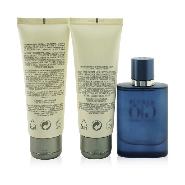 商品Giorgio Armani|Giorgio Armani 寄情男士香氛套装：淡香精 40ml/1.35oz + 沐浴啫喱 75ml/2.5oz + 须后膏 75ml/2.5oz 3pcs,价格¥805,第3张图片详细描述