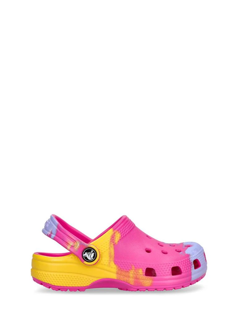 商品Crocs|Tie Dye Print Rubber Crocs,价格¥215,第1张图片