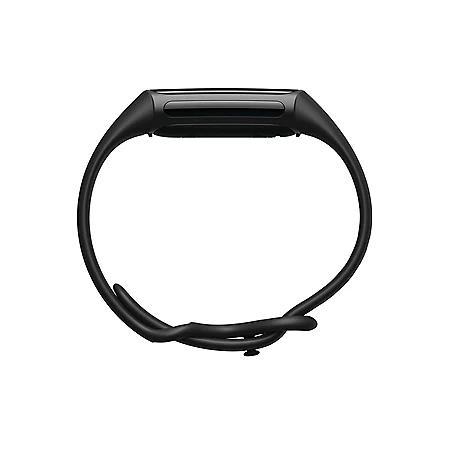 商品Fitbit|Fitbit Charge 5 Advanced Fitness and Health Tracker with Built-in GPS, Stress Management Tools and 24/7 Heart Rate Bundle, Black, One Size (Bonus Band Included),价格¥1053,第5张图片详细描述