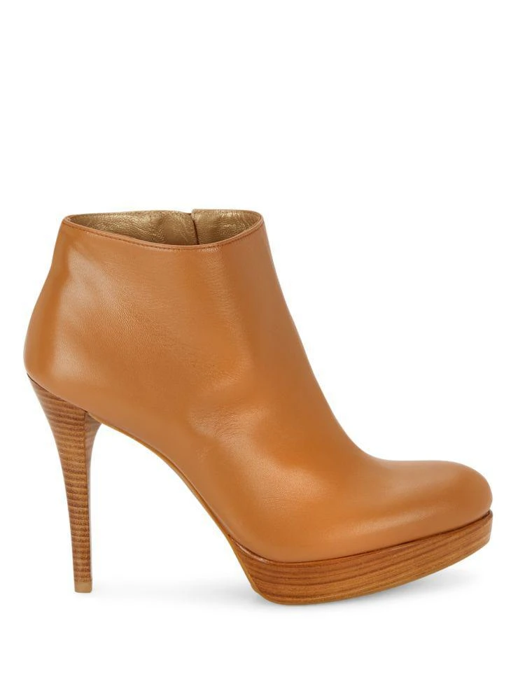 商品Stuart Weitzman|Stop It Leather Booties,价格¥1262,第5张图片详细描述