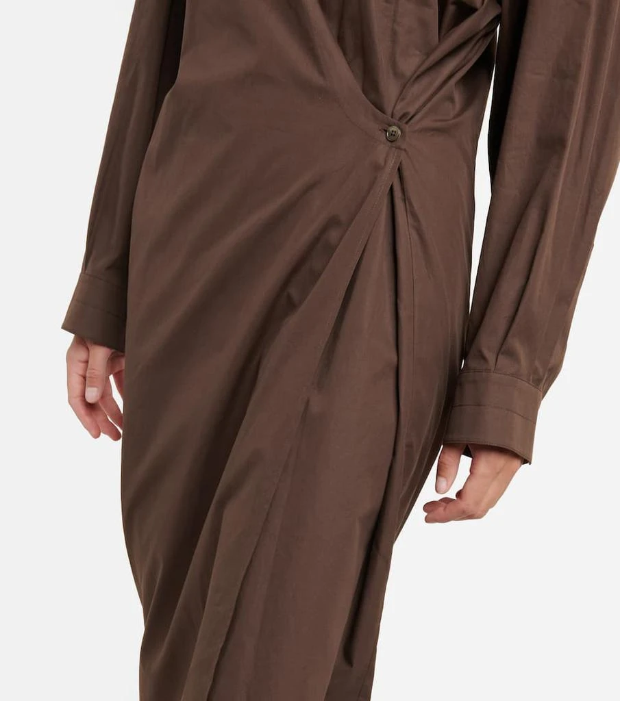 商品Lemaire|Asymmetric poplin shirt dress,价格¥2703,第5张图片详细描述