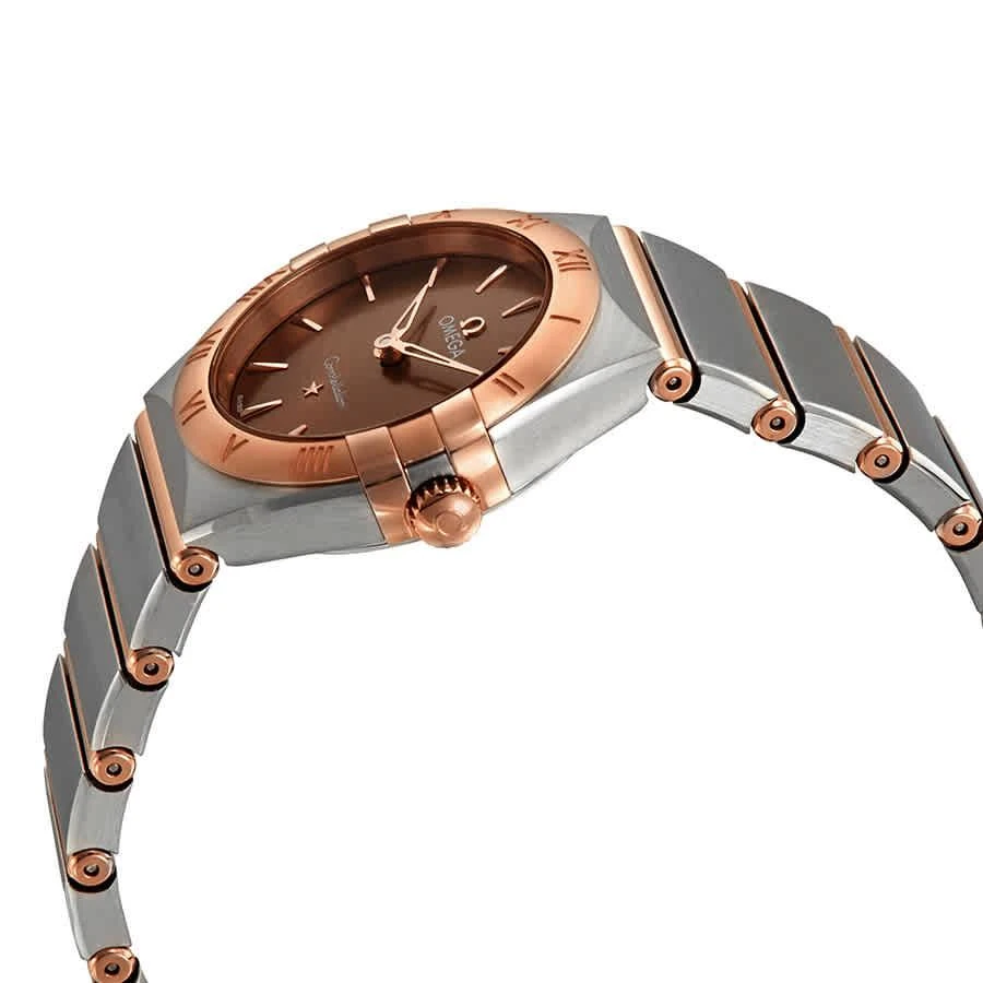 商品Omega|Constellation Manhattan Sun-brushed Brown Dial Ladies Watch 131.20.28.60.13.001,价格¥26669,第2张图片详细描述