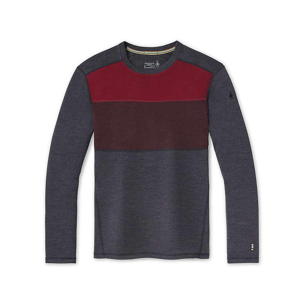 Men's Merino 250 Baselayer Colorblock Crew商品第1张图片规格展示