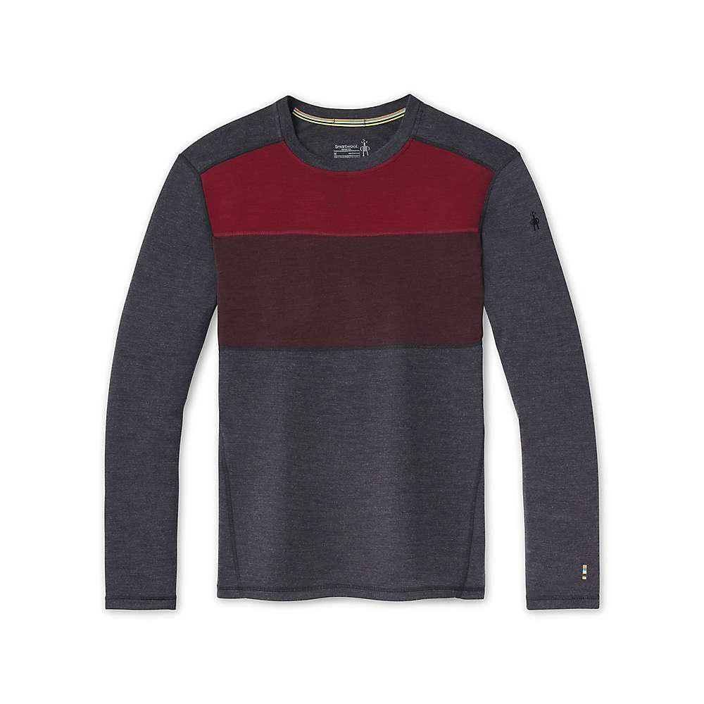 商品SmartWool|Men's Merino 250 Baselayer Colorblock Crew,价格¥498,第1张图片