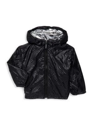 商品Burberry|Baby Boy’s & Little Boy’s Logo Glossy Jacket,价格¥1023,第1张图片