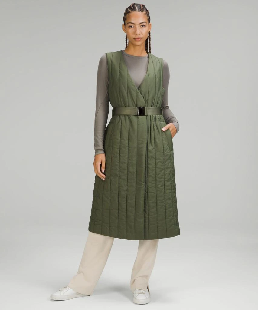 商品Lululemon|Belted Long Insulated Vest,价格¥820,第1张图片