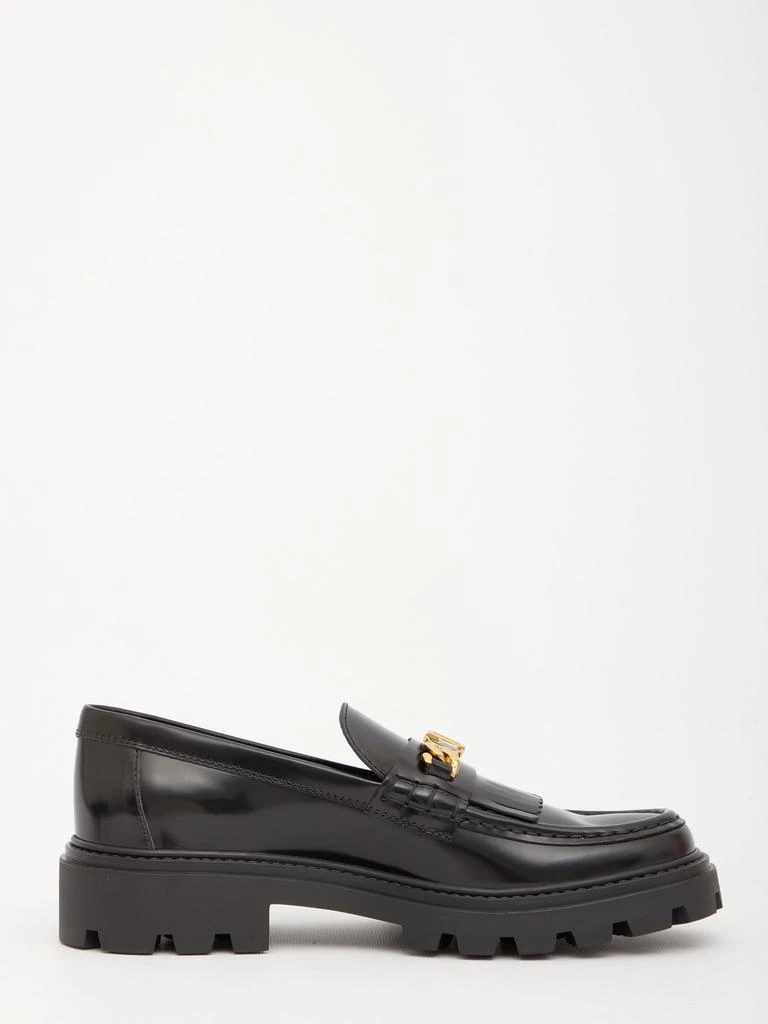 商品Tod's|Fringed leather loafers,价格¥4145,第3张图片详细描述