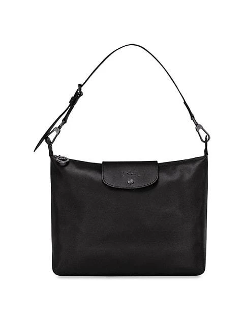 商品Longchamp|Leather Hobo Bag,价格¥3899,第1张图片