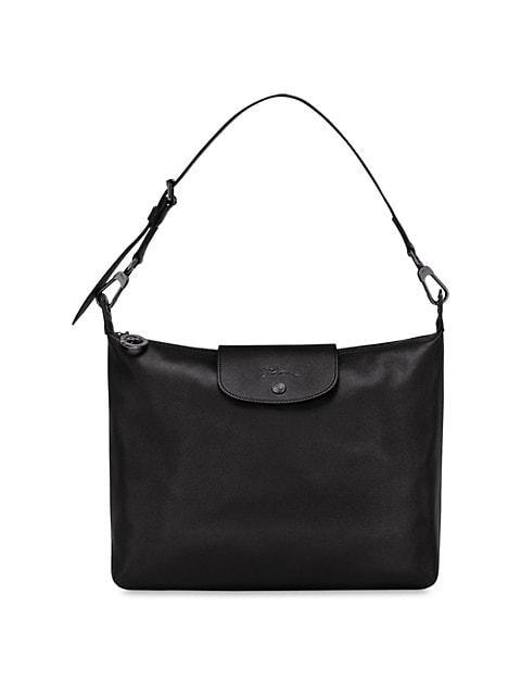 商品Longchamp|Leather Hobo Bag,价格¥3726,第1张图片