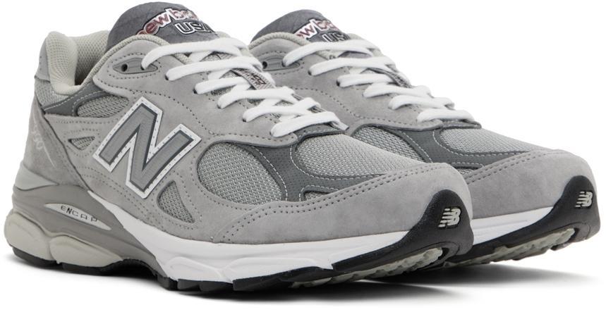 商品New Balance|Gray Made In USA 990v3 Core Sneakers,价格¥1499,第4张图片详细描述