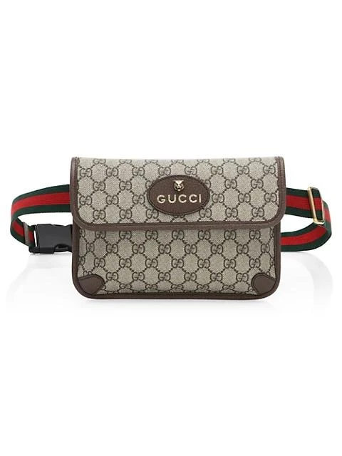 商品Gucci|Neo Vintage帆布腰包,价格¥6896,第1张图片