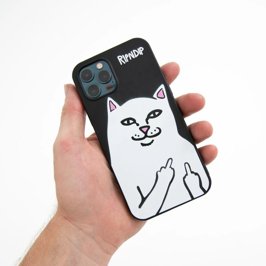 商品RIPNDIP|Lord Nermal Iphone Case (Black),价格¥81,第1张图片