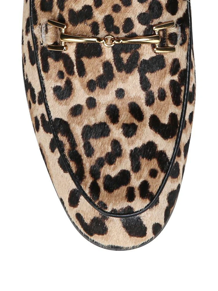 商品Sam Edelman|Lorraine Leopard Print Calf Hair Loafers,价格¥529,第3张图片详细描述