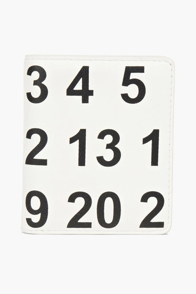 商品MAISON MARGIELA|Printed faux leather wallet,价格¥1035,第1张图片
