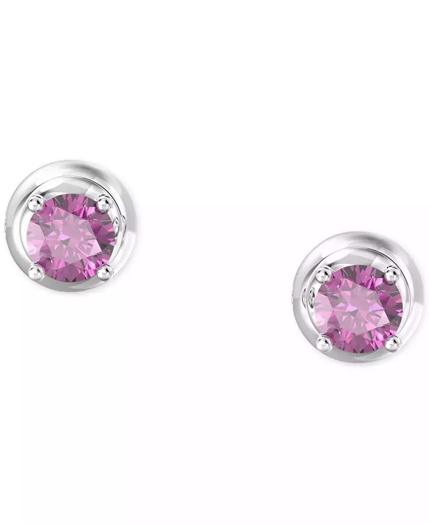 商品Swarovski|Faceted Color Crystal Small Stud Earrings,价格¥427,第1张图片