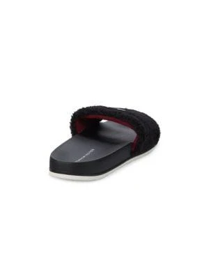 商品Tommy Hilfiger|Dezia Logo Faux Fur Slides,价格¥119,第3张图片详细描述
