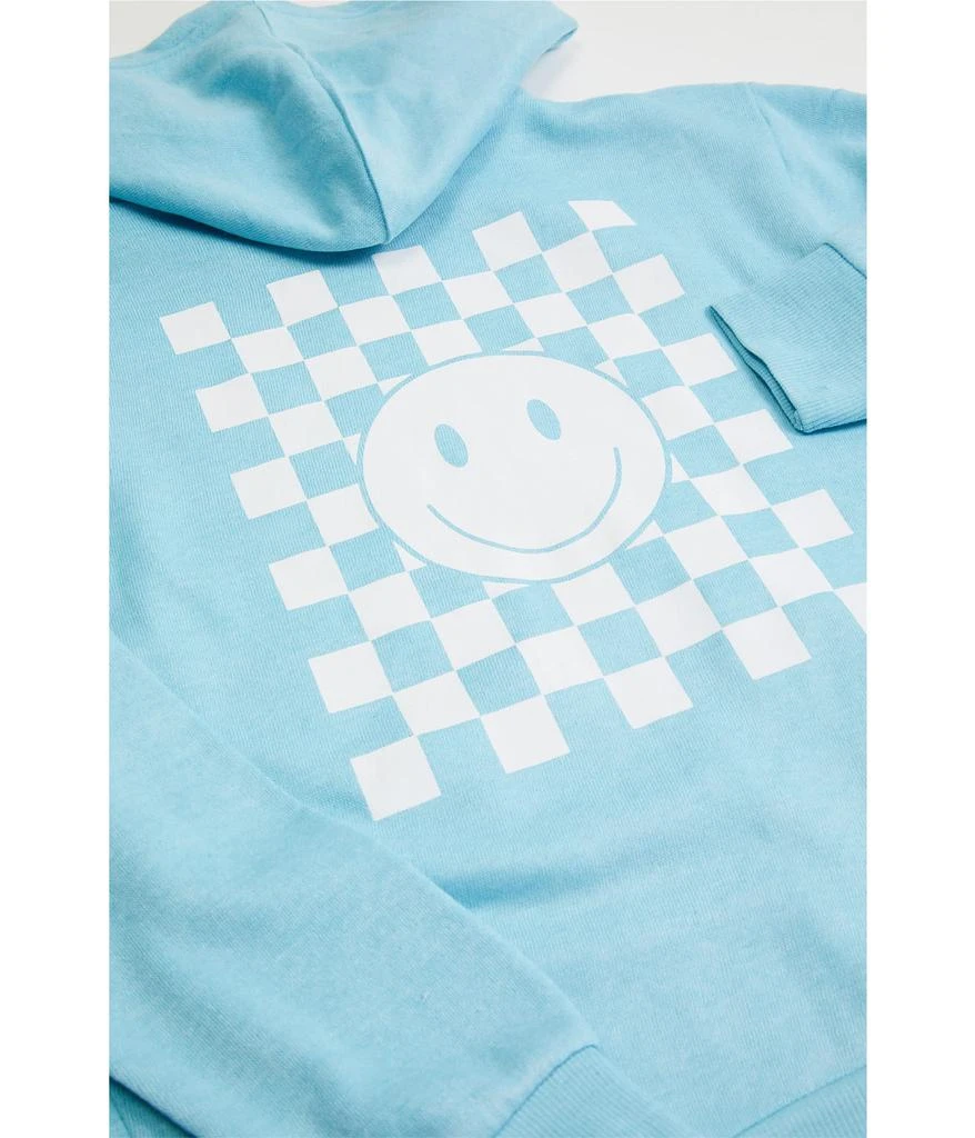 商品Vintage Havana Kids|Full Zip Burnout Hoodie w/ Smiley (Little Kids/Big Kids),价格¥419,第2张图片详细描述