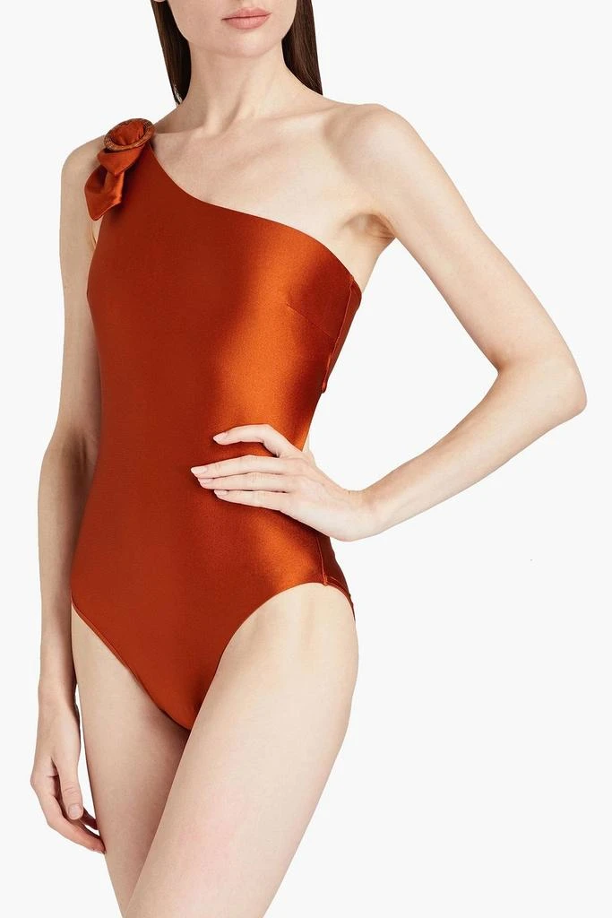 商品Zimmermann|One-shoulder cutout swimsuit,价格¥566,第2张图片详细描述