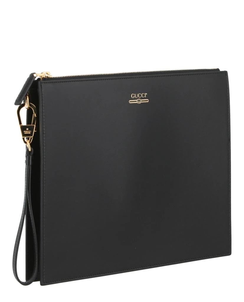 商品Gucci|女士 皮革拉链手包,价格¥2148,第2张图片详细描述