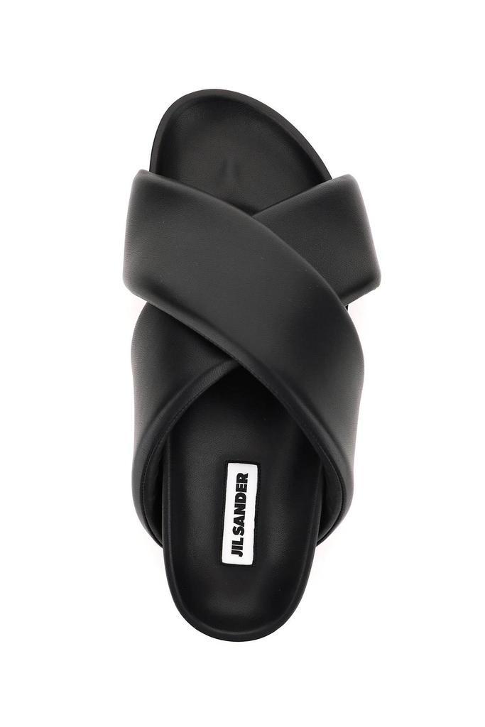 商品Jil Sander|PADDED NAPPA LEATHER SLIPPERS,价格¥3158,第5张图片详细描述