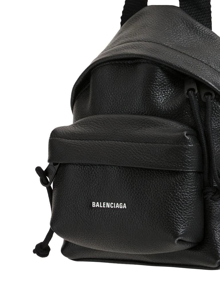 商品Balenciaga|Logo Leather Backpack,价格¥5826,第3张图片详细描述