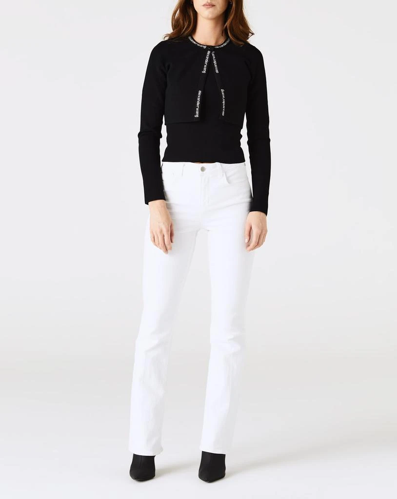 商品Alexander Wang|Women's Cropped Bodycon Cardigan,价格¥1732,第2张图片详细描述