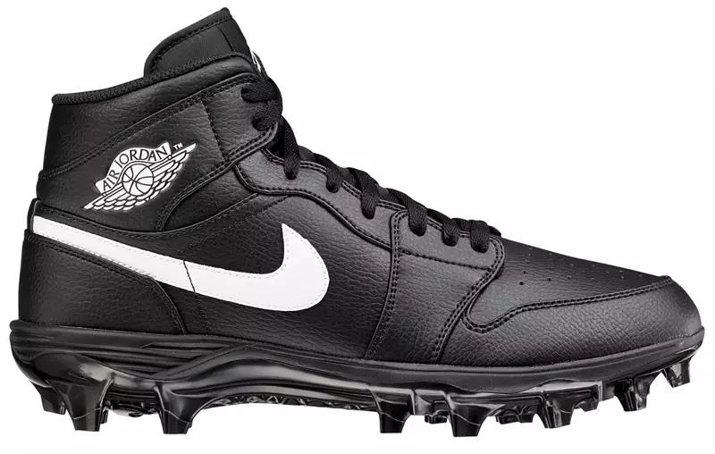 商品Jordan|Men's Jordan 1 Alpha Menace Mid Football Cleats,价格¥1236,第1张图片详细描述