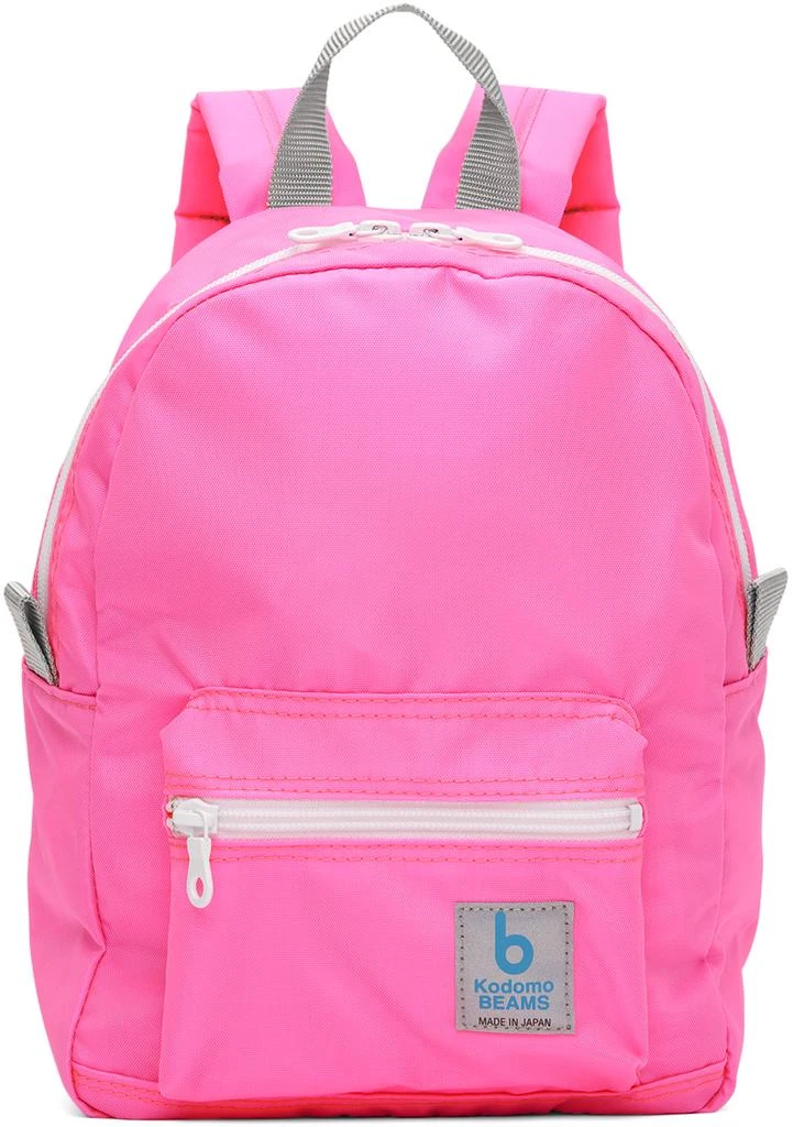商品Kodomo BEAMS|Kids Pink Mini Canvas Backpack,价格¥173,第1张图片