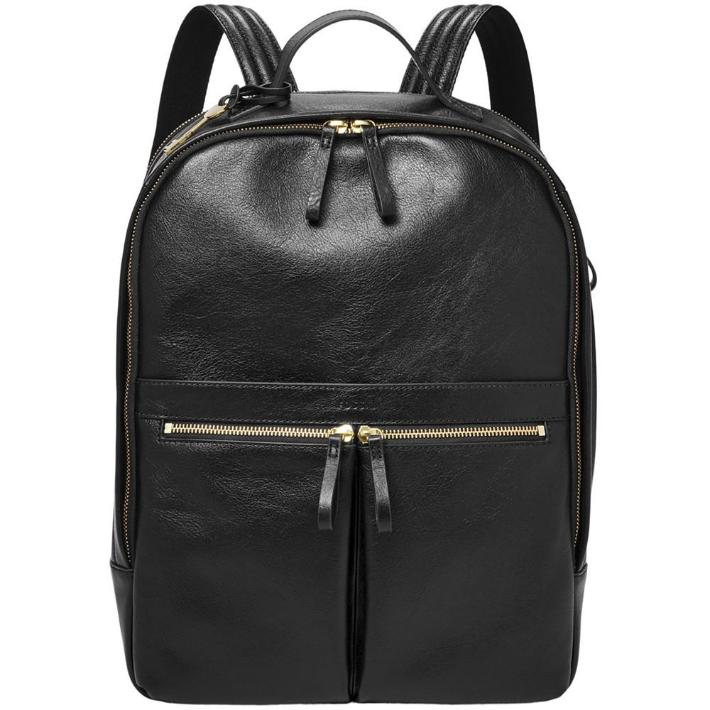 Women's Tess Leather Laptop Backpack商品第1张图片规格展示